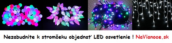 vianočné osvetlenie LED, doprava zadarmo
